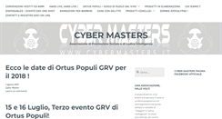 Desktop Screenshot of cybermasters.it